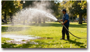 Grassland maintenance water